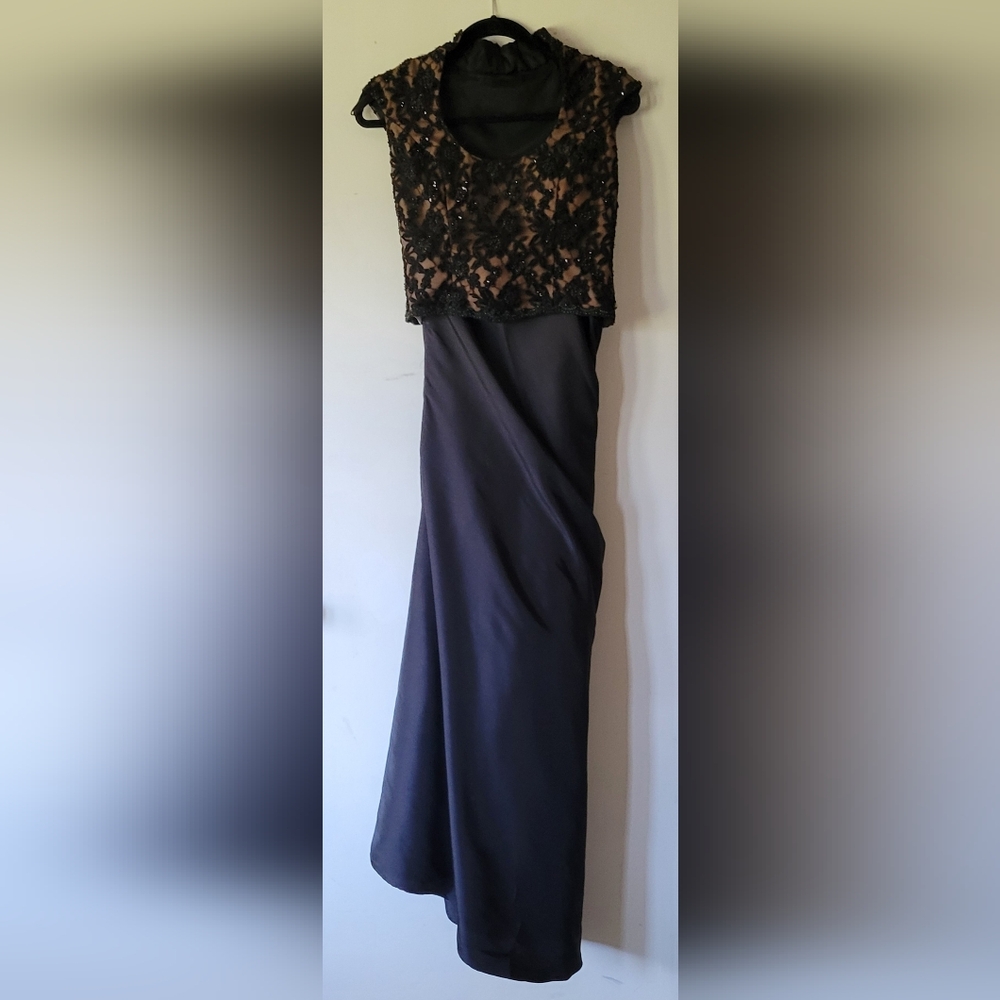 Black evening dress